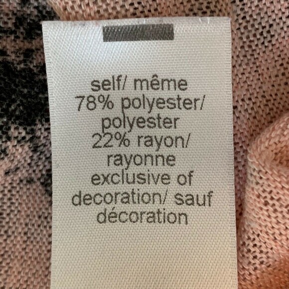 Maurices Gauze Knit Tank Top Women XS Pink w/ Black Diamond Pattern - Picture 8 of 8